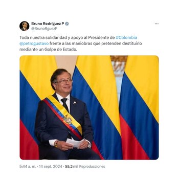 Trino del canciller del régimen