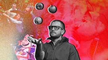 La técnica de biosonificación permite a Gramaglia traducir la bioelectricidad de las plantas en melodías musicales en tiempo real - crédito Cortesía/Composición Jesús Áviles