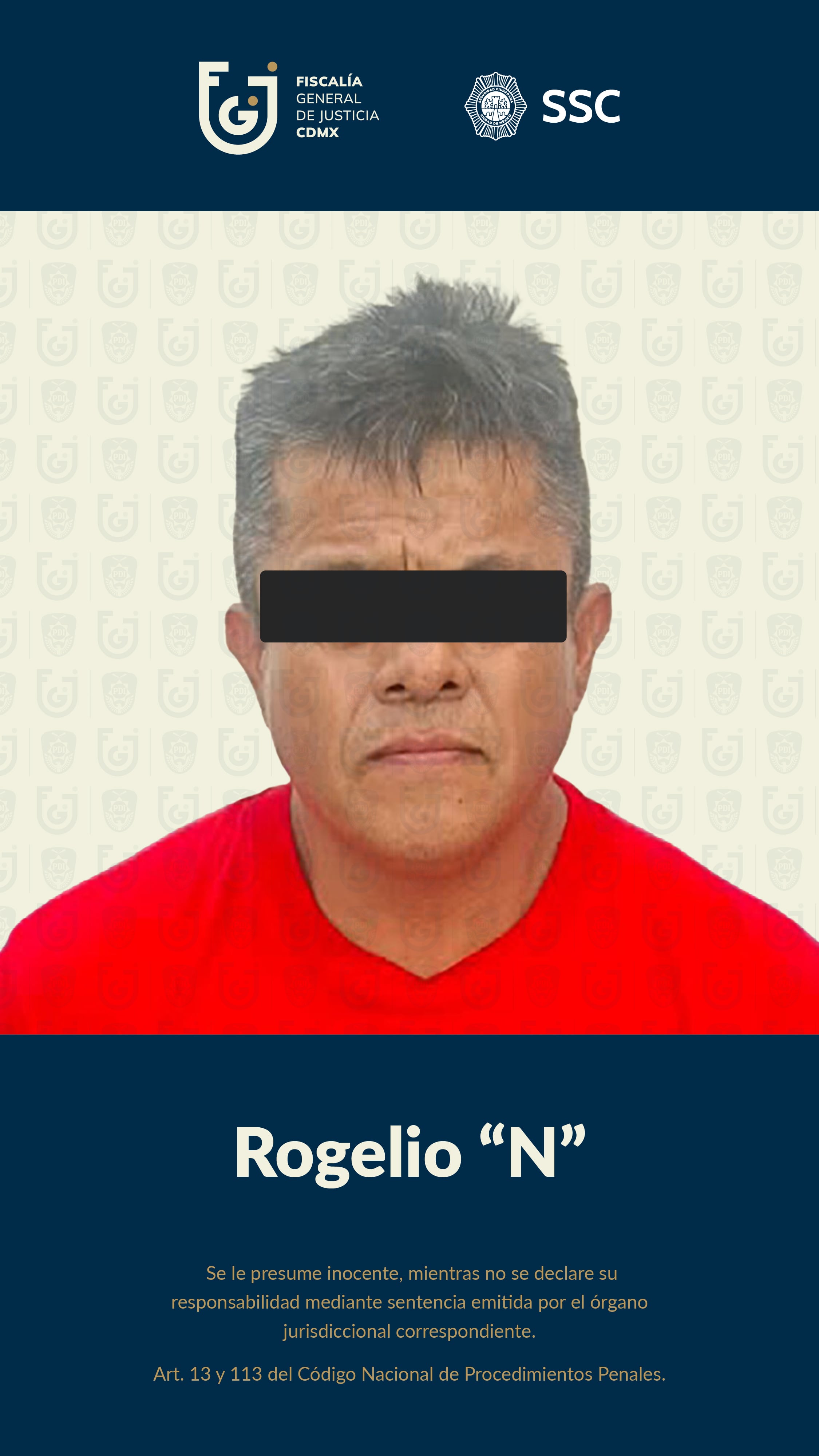 La detención ocurrió el 29 de septiembre en la alcaldía Cuauhtémoc, donde le aseguraron marihuana, cocaína, metanfetamina y un arma de fuego artesanal tipo pluma calibre 9 milímetros. Crédito: Especial