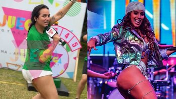 Daniela Darcourt hace divertida imitación