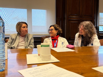 Carme con María Sonsoles Cepeda