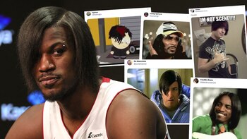 El nuevo y extravagante look de Jimmy Butler que causó furor en la NBA y una explosión de memes en las redes sociales