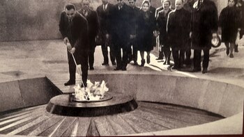 En el centro del círculo