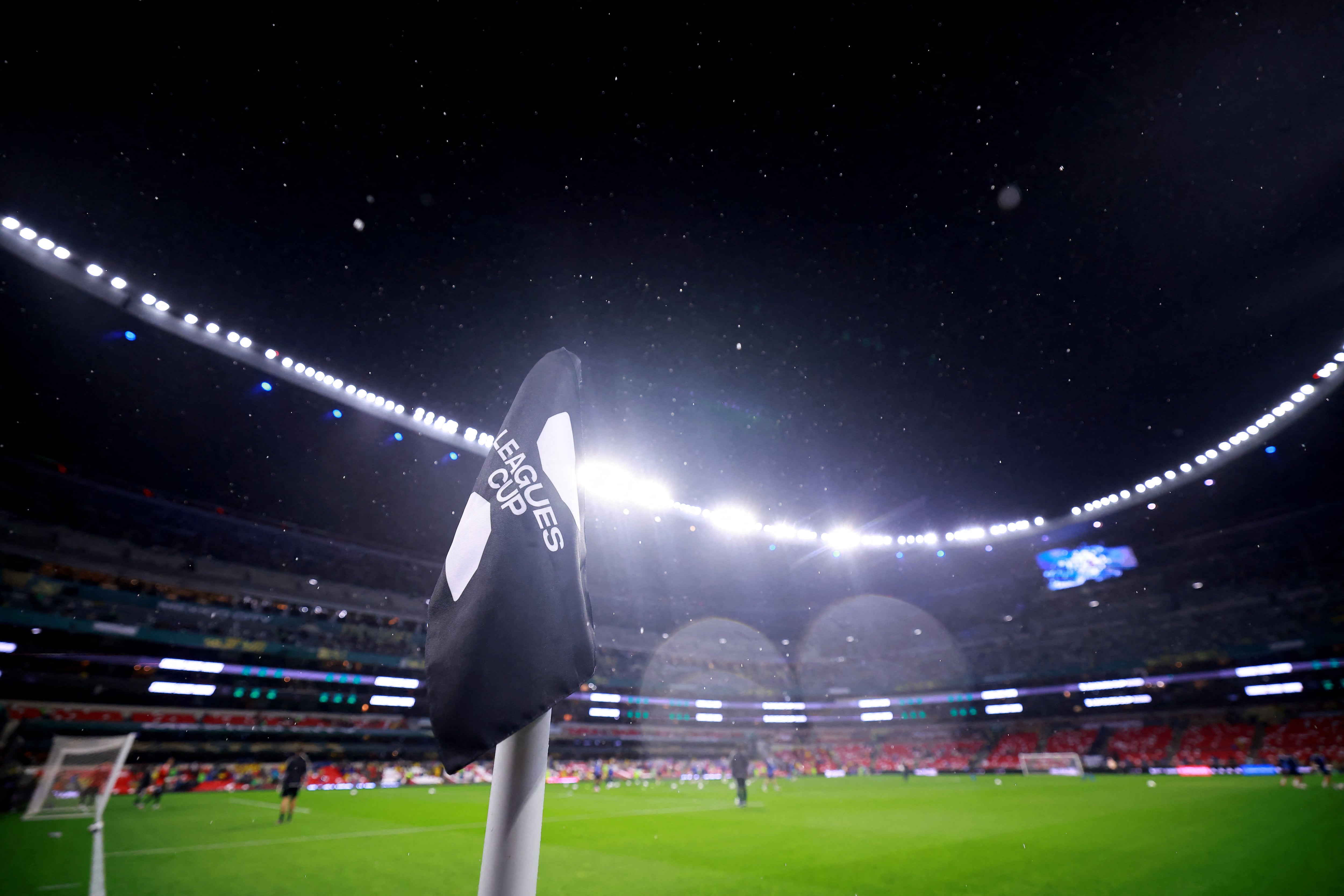 Soccer Football - Leagues Cup - Group A - America v San Diego FC - Estadio Azteca, Mexico City, Mexico - August 6, 2026 General view inside the stadium before the match REUTERS/Eloisa Sanchez