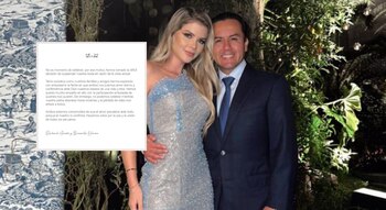 Brunella Horna y Richard Acuña