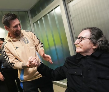 Charly García Lionel Messi