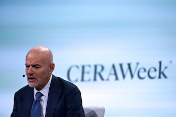 Claudio Descalzi, CEO de ENI,