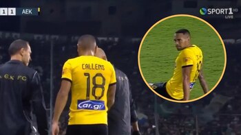 Lesión de Alexander Callens en