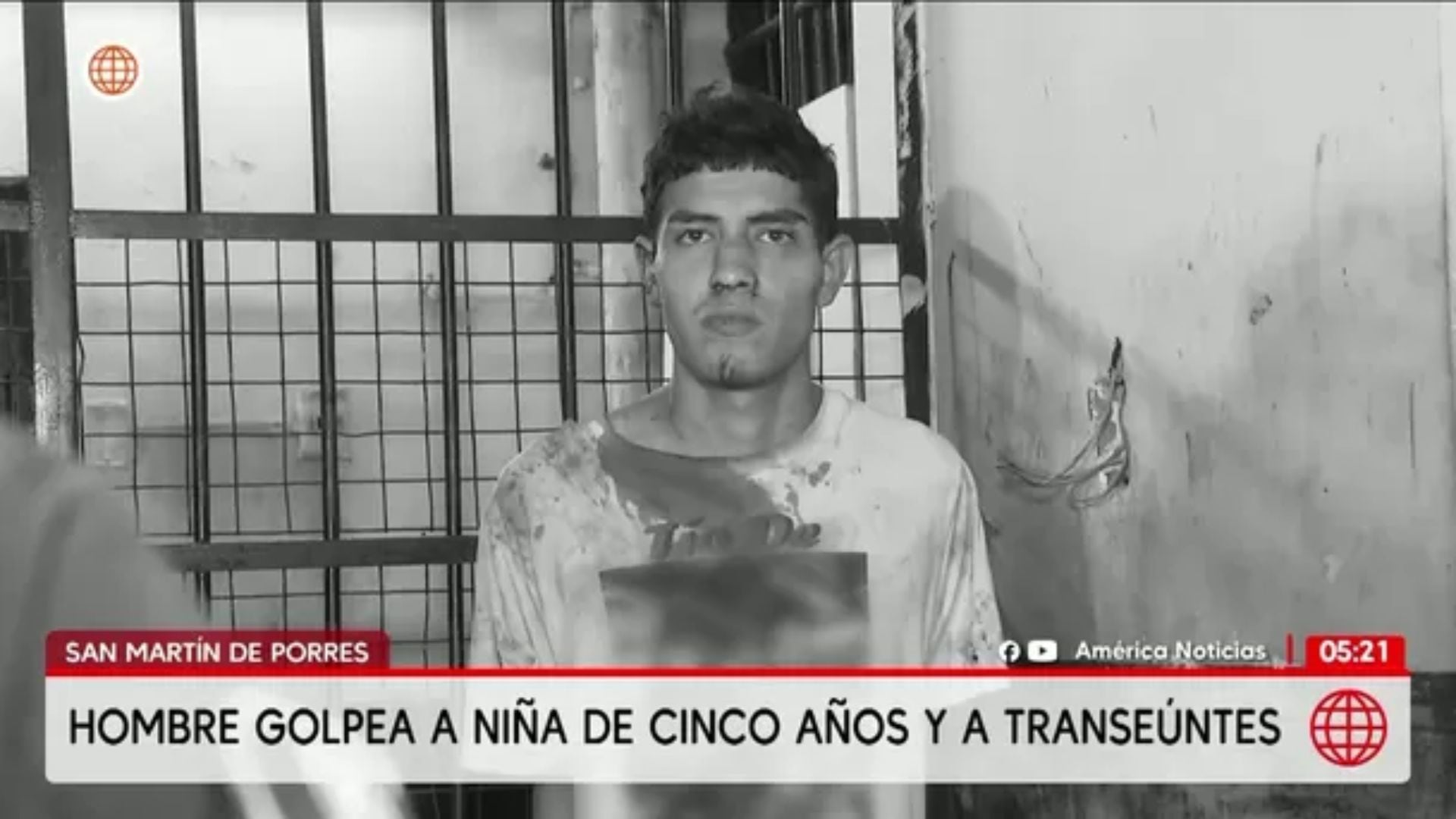 San Martín de Porres: ciudadano venezolano agrede a niña de 5 años en plena vía pública.