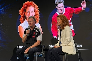 04/09/2026 Steve McManaman y Francesca Tognoni, durante la feria tecnológica IFA 2026.
EUROPA ESPAÑA DEPORTES
IFA / HAIER