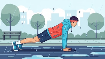 Por qué entrenar bajo la lluvia o el frío puede transformar la salud mental y física, según la ciencia