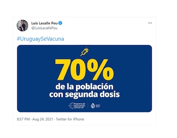 El presidente de Uruguay, Luis