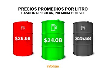 Precio de los combustibles a