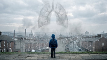 La contaminación atmosférica reduce el crecimiento pulmonar infantil hasta en 100 mililitros en Reino Unido