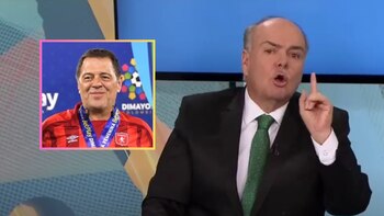 El periodista criticó al máximo