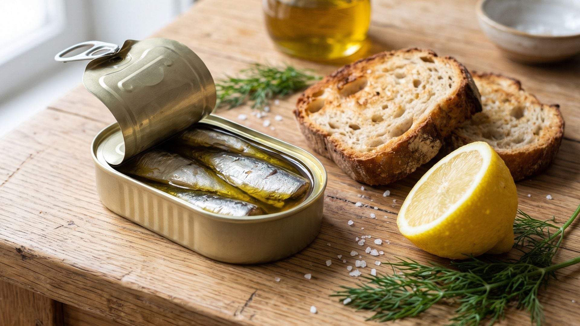 La practicidad para la conserva y el consumo es otro de los beneficios de las sardinas (Imagen Ilustrativa Infobae)