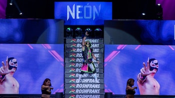 Titán y Neón se roban la noche en la Arena México tras vencer de manera espectacular a Volador Jr. y Villano III Jr. rumbo al 93 Aniversario del CMLL