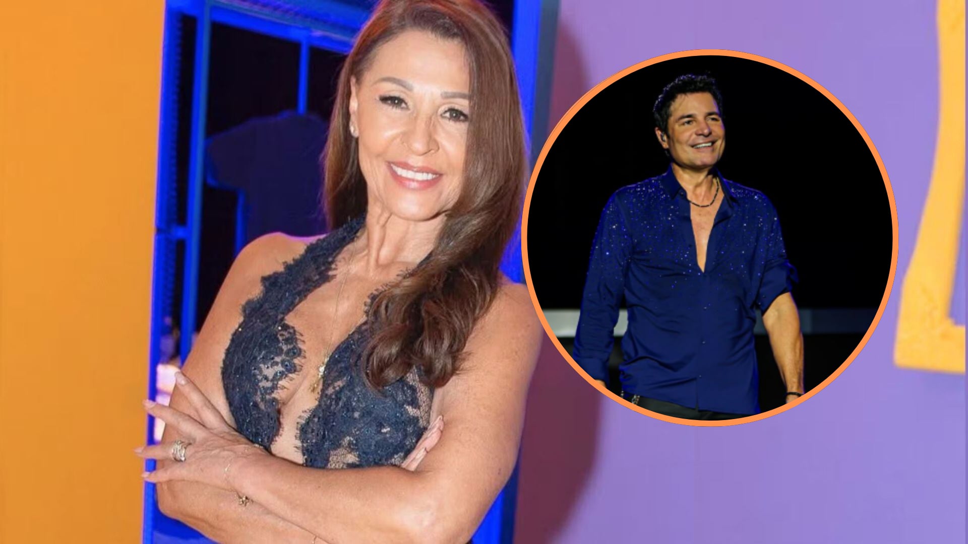 Amparo Grisales recordó en ‘Yo me llamo’ su romane con Chayanne y reveló por qué no tuvo una relación más estable con el cantante: “Escapé”
