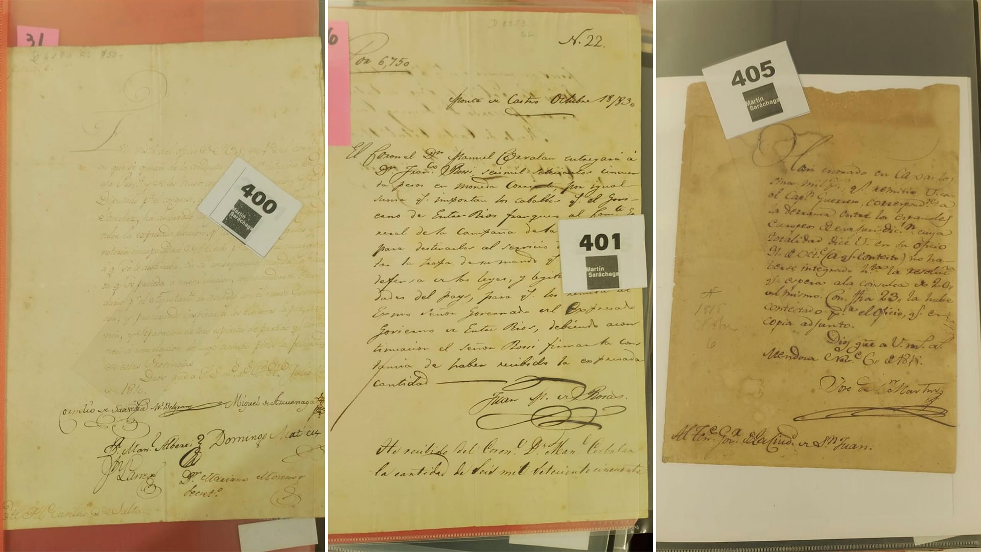 Parte de la documentación recuperada