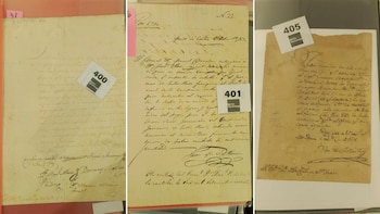 La PFA recuperó documentos históricos de Rosas, San Martín y más