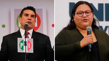 Alejandro Moreno y Citlalli Hernández