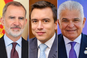 Rey Felipe VI, Daniel Noboa y José Raúl Mulino también estarán presentes en la ceremonia. (Cortesía: Rede sociales)