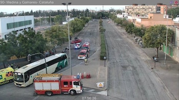 Muere una mujer de 79 años al ser embestida por un autobús en San Jerónimo