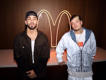 Manuel Turizo y Saiko. (MCDONALD'S)