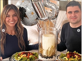 La presentadora Cristina Estupiñán y