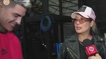 Risas, abrazos y un beso