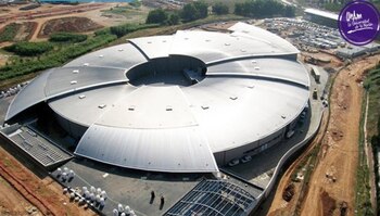 Sincrotron mexicano (Foto: Twitter
@UNAM_MX)