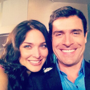 Blanca Soto con Rafael Novoa