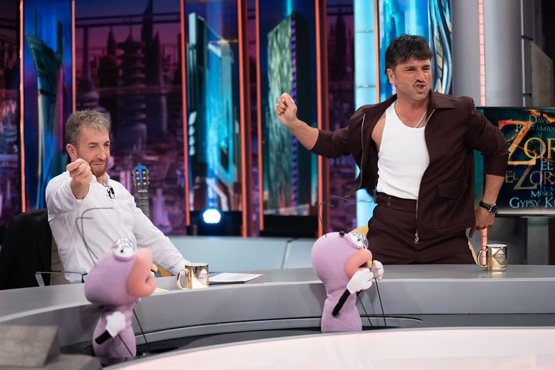 David Bustamante en el programa