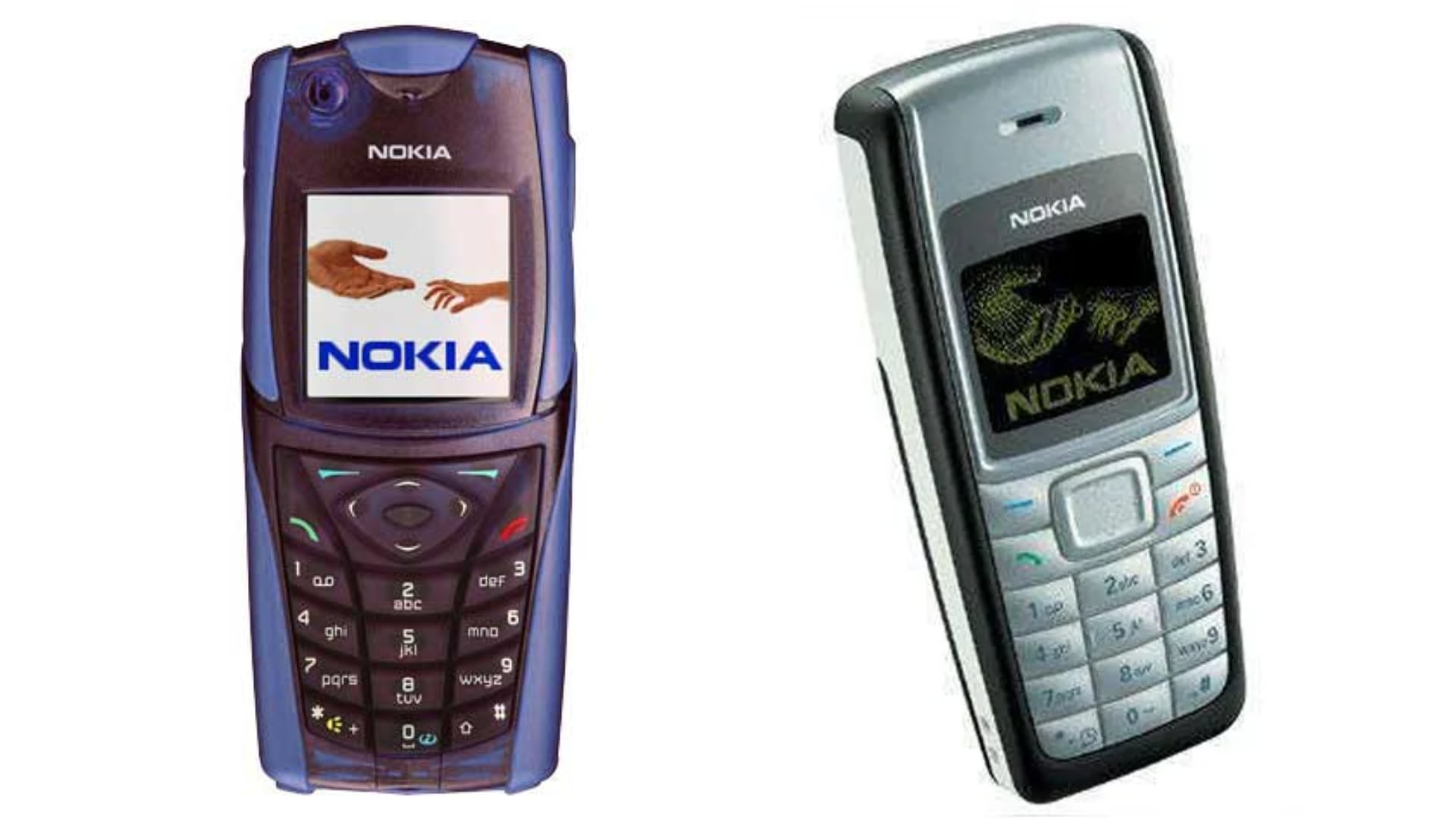 El Nokia 5140 llevó la resistencia a un nivel técnico superior al del Nokia 1100. (Composición)