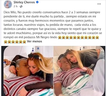 La despedida de Shirley Cherres conmovió a sus seguidores: recordó viajes, momentos juntos y dedicó un mensaje íntimo tras la muerte de Víctor Angobaldo.