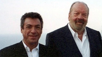 Bud Spencer junto al productor
