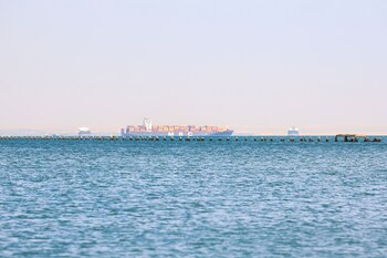 An MSC Mediterranean Shipping Co