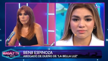"Con mentiras": Naldy Saldaña explica cómo obtuvo los videos que hoy respaldan su denuncia contra director de La Bella Luz. Captura: Magaly TV La Firme.