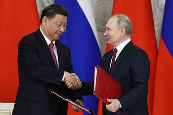 Xi Jinping y Vladimir Putin