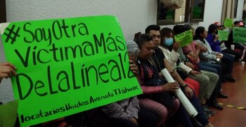 Comerciantes protestan línea 12 (Cuartoscuro)