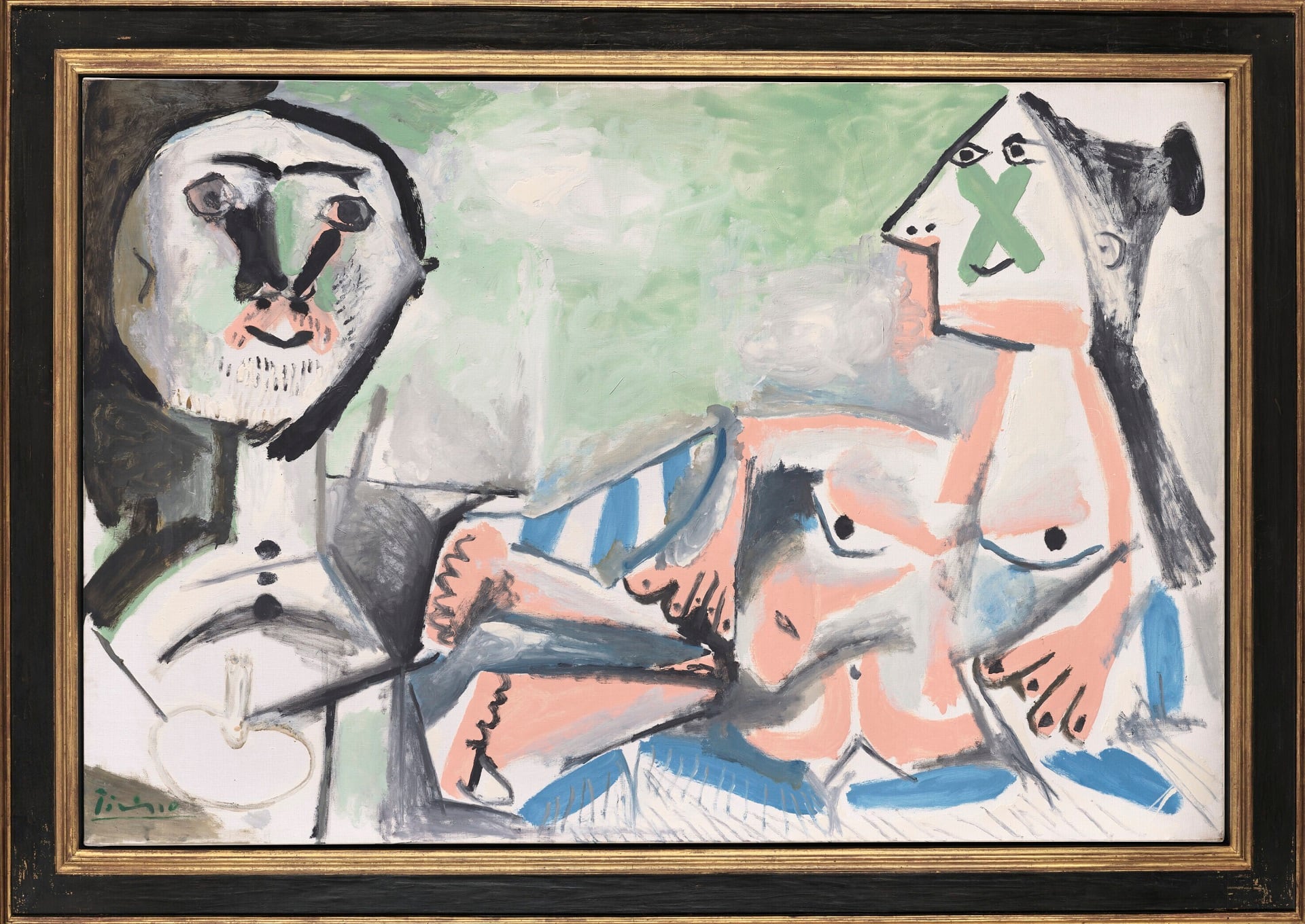 “Nu debout et femmes assises” (1939), uno de los tres Picassos que salen a subasta