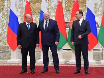 El primer ministro ruso Mikhail