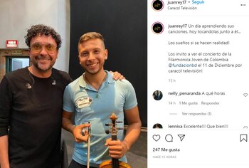 Orquesta joven con Andrés Cepeda