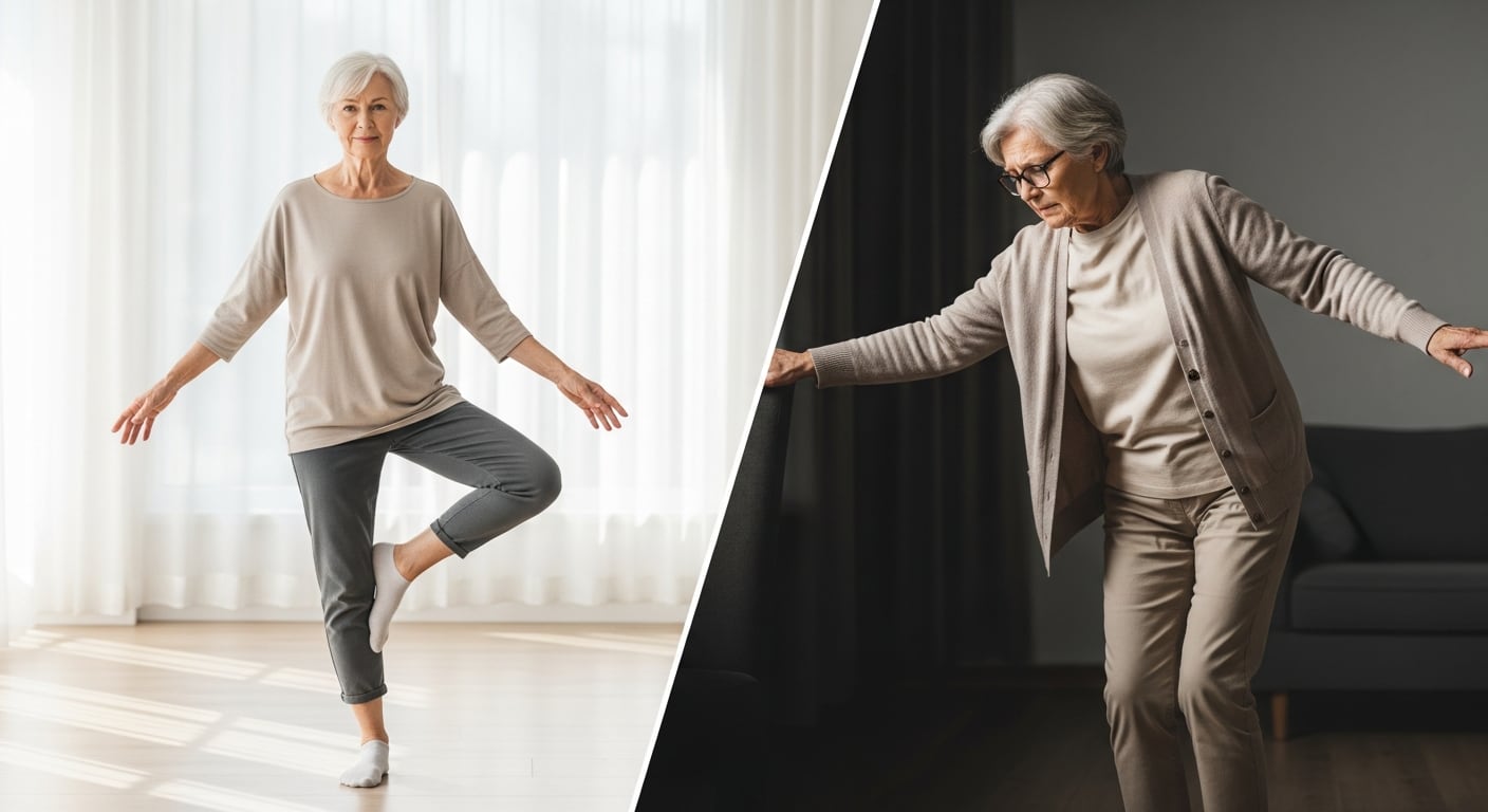 Expertos de Mayo Clinic subrayan que el equilibrio integra componentes físicos y sensoriales clave para el bienestar en la edad adulta (Imagen Ilustrativa Infobae)