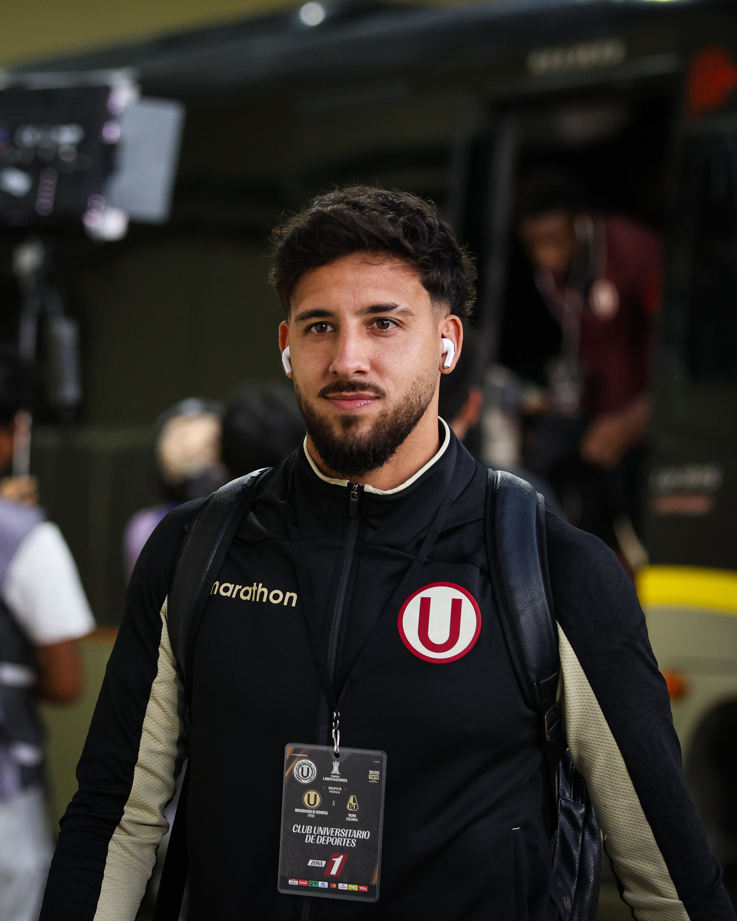 Caín Fara se perfila para ser titular en el duelo ante Deportes Tolima por Copa Libertadores. Crédito: X Universitario.