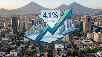 Guatemala prevé un crecimiento económico del 4.1% en 2026