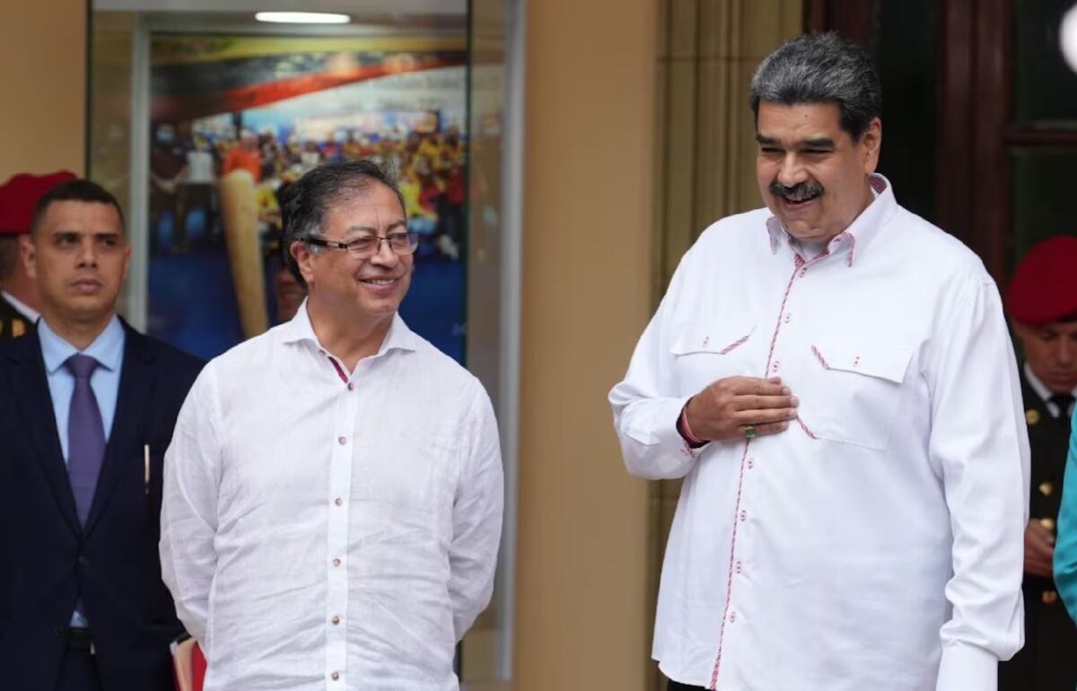 El presidente Gustavo Petro mantuvo una relación cercana con el dictador Nicolás Maduro, pese a que ha negado que haya reconocido su polémico triunfo en las elecciones del 28 de julio de 2025 - crédito Presidencia