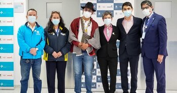 Durante el evento de reapertura