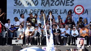 Acto 24M: las organizaciones de