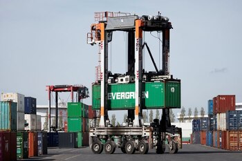 FOTO DE ARCHIVO. Un contenedor